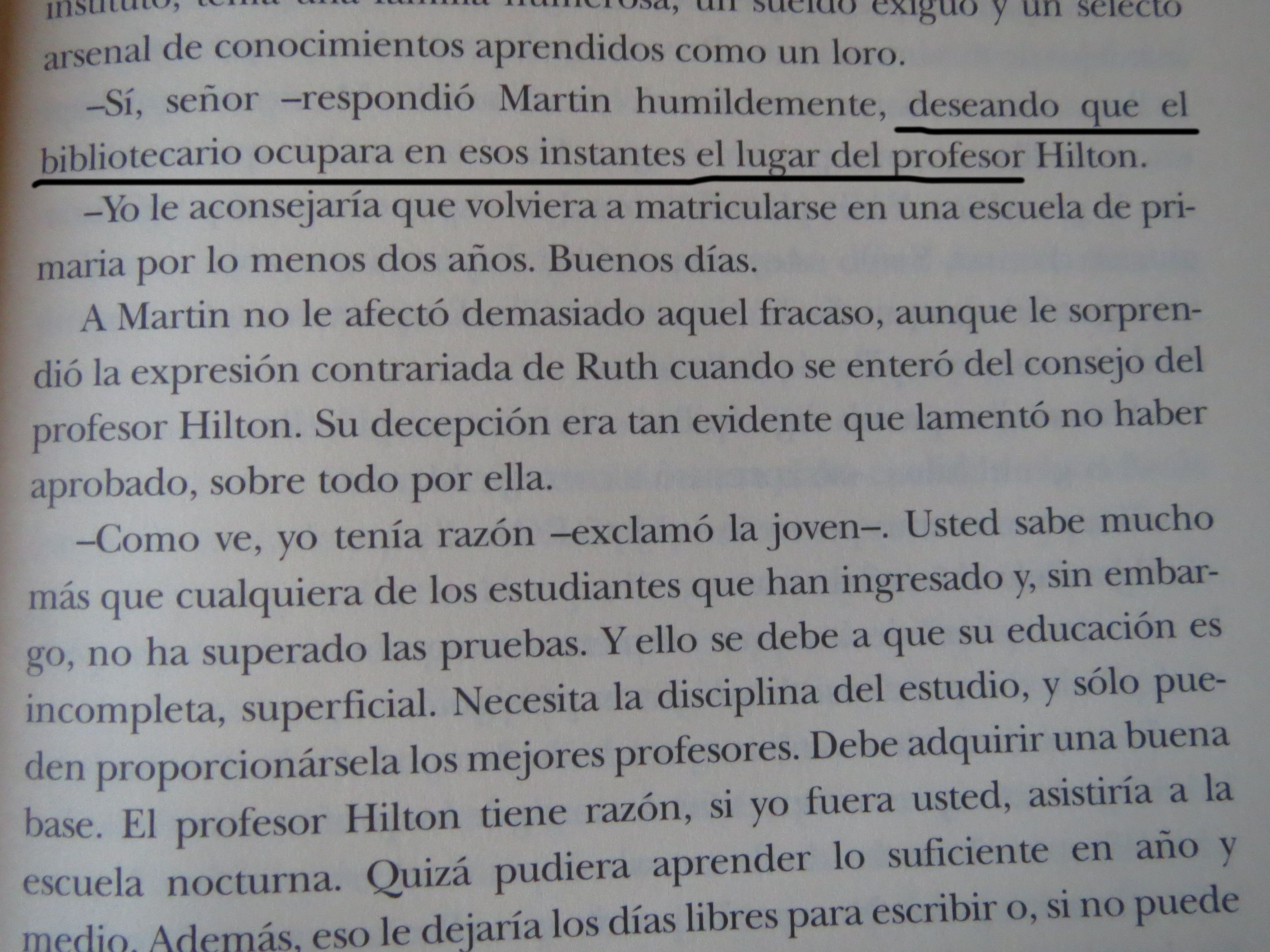 martin eden con fementido