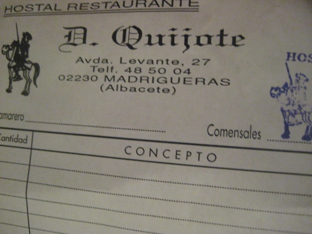 Hostal El Quijote, Madrigueras