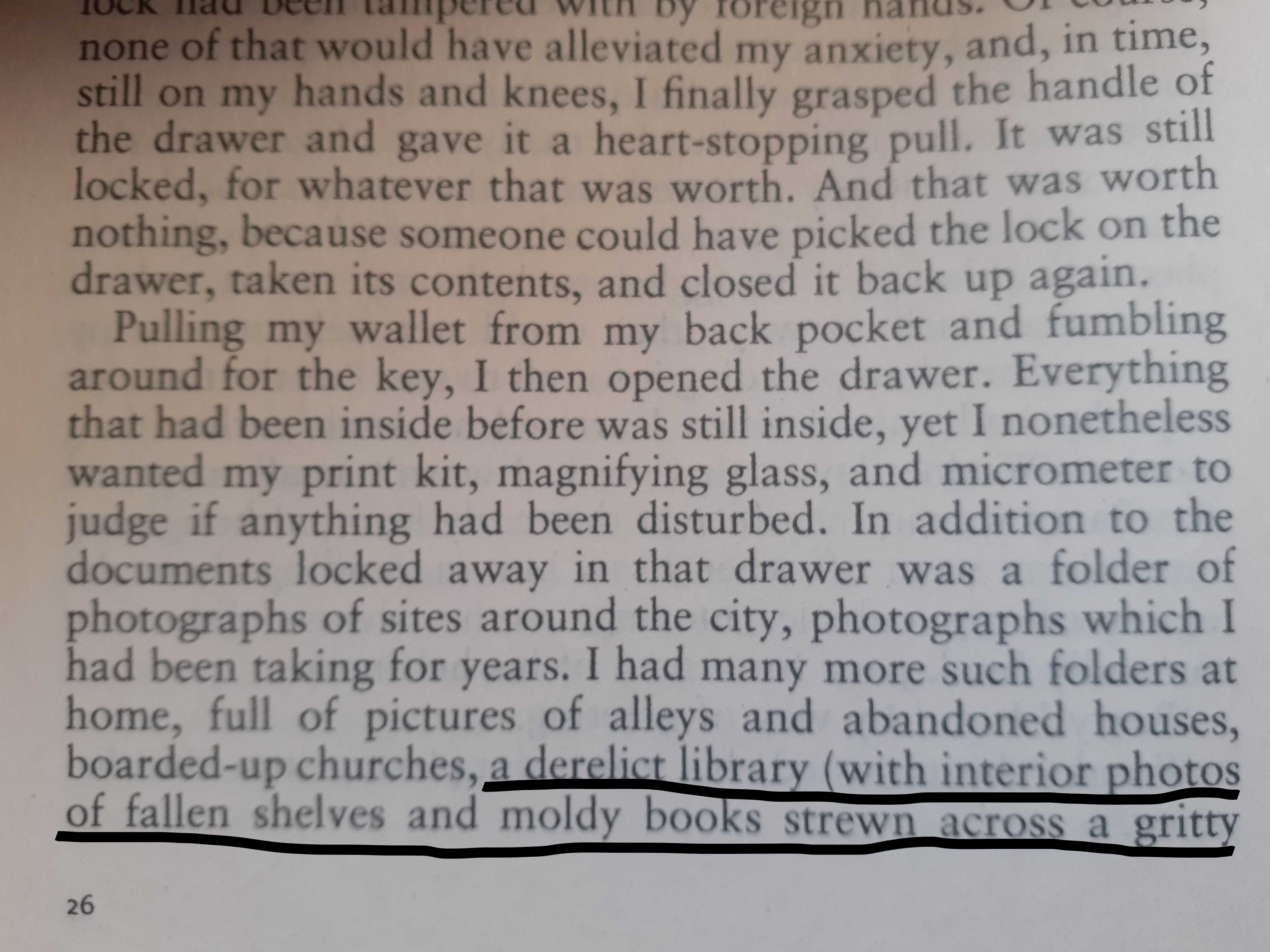 ligotti work not done fementido